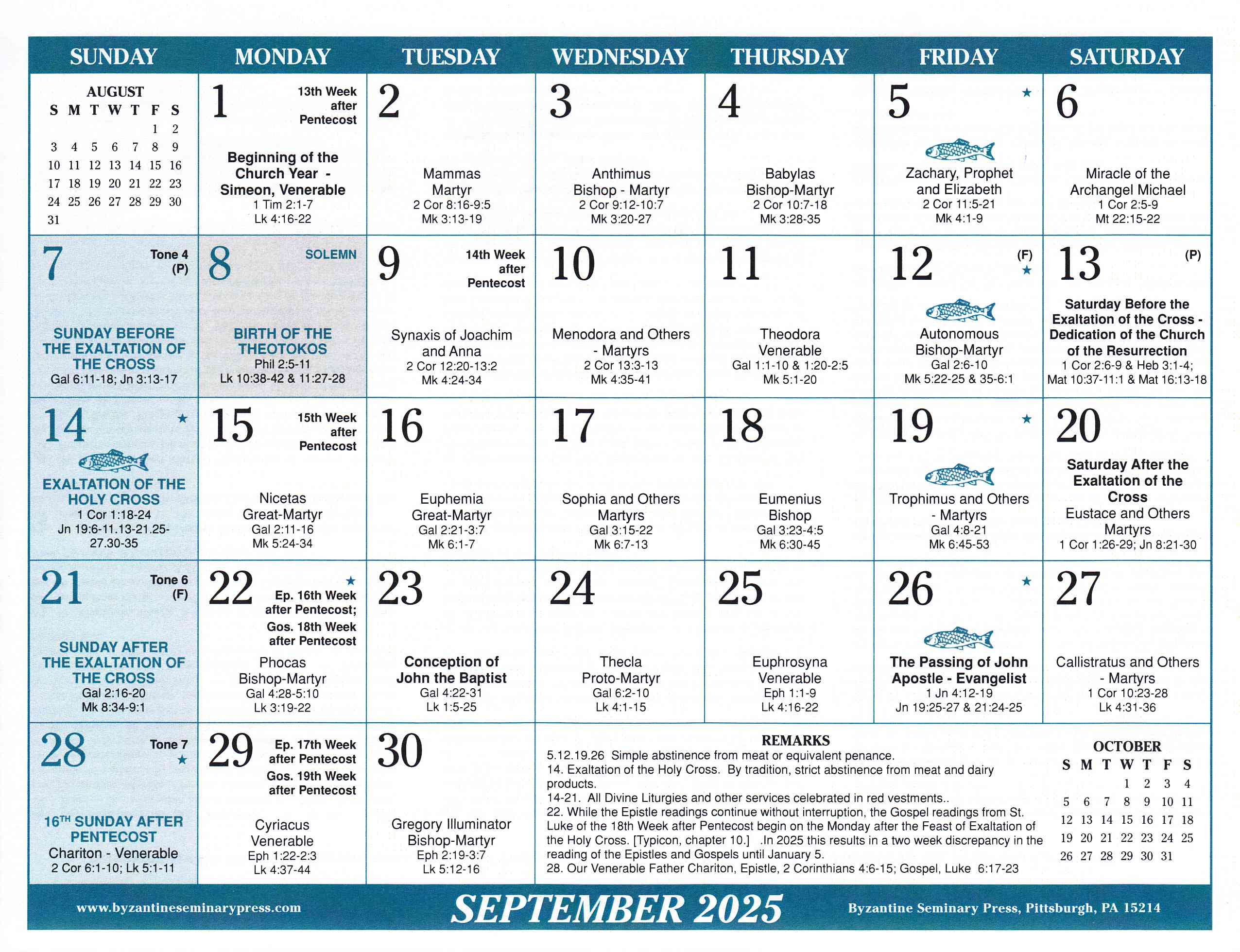 Calendar